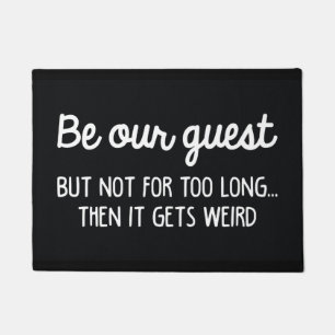 Be Our Guest Doormat