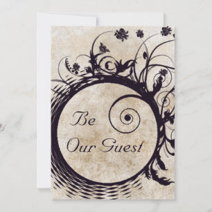 Be Our Guest Wedding Invitation