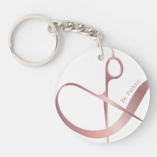 Be. Parlour. Key Chain Option 2 (Front)