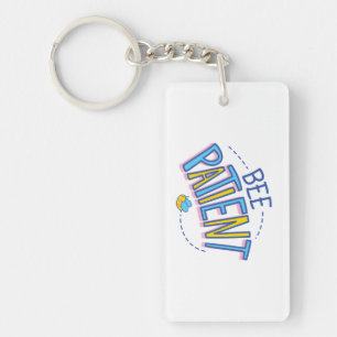be patient keychain