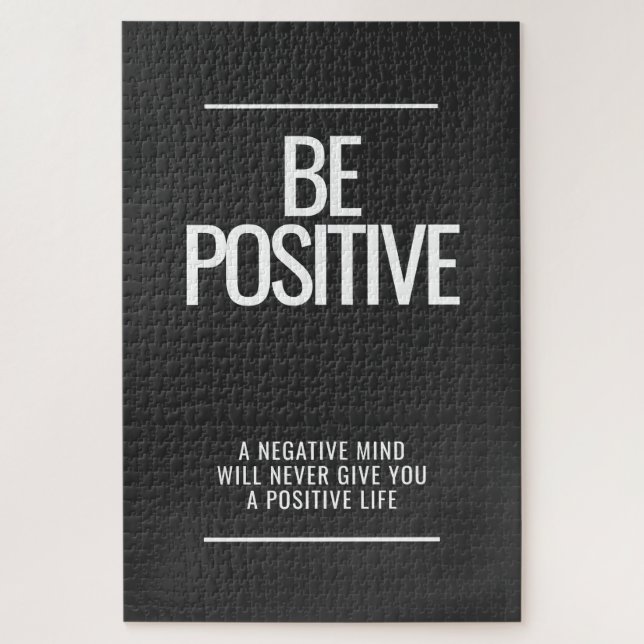 Be Positive Extreme Puzzle (Vertical)