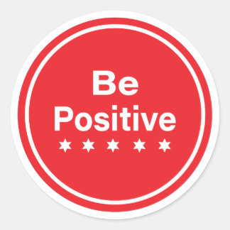 Be Positive Stickers