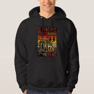 Be Powerful Beautiful Brilliant Halloween Mushroom Hoodie