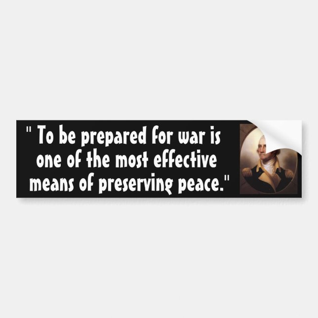 Be Prepared Bumper Sticker (Front)