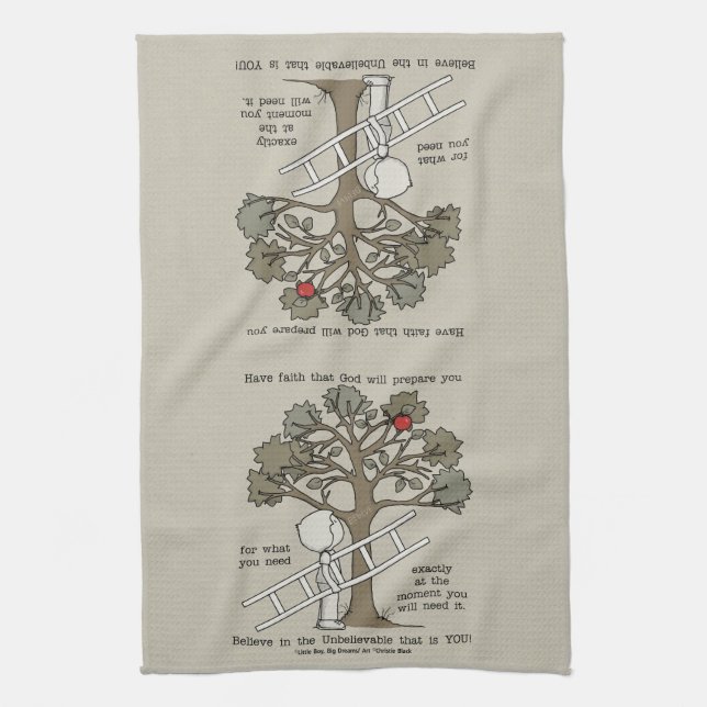 Be Prepared Kitchen Towel (Vertical)
