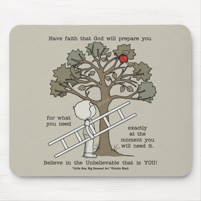 Be Prepared Mouse Pad (Front)