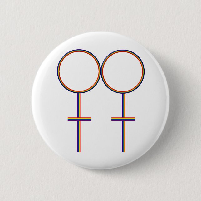 Be Proud Gay 2 Inch Round Button (Front)