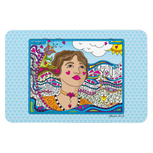 Be Proud Of Who You Are_Flex Magnet 6"x4"