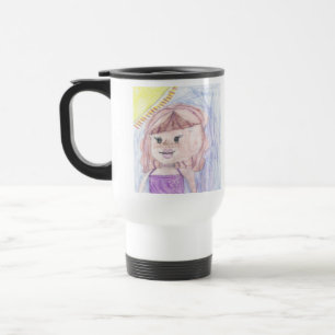 Be proud of your child add artwork to this cute travel mug