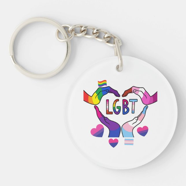 Be proud of yourself  keychain (Front)