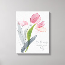 Be Reason Someone Smiles Today Pink Tulips White