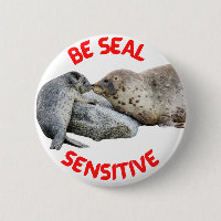 "Be Seal Sensitive" Button 