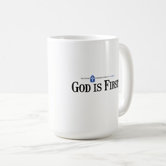 Be Second mug (Front Right)