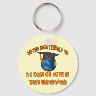 Be Seen On Cops Keychain