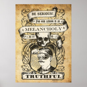 BE Serious! Odd Fellows Initiation Poster