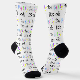 Be Silly It’s Ok! Crew Socks