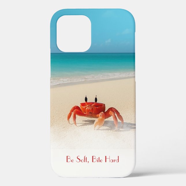 Be Soft, Bite Hard – iPhone 12 Tough Case (Back)