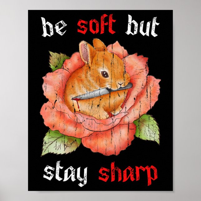 Be Soft But Stay Sharp  Poster (Front)