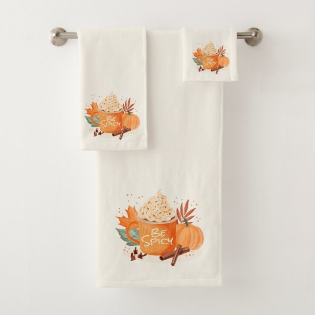 Be Spicy Bath Towel Set (Insitu)