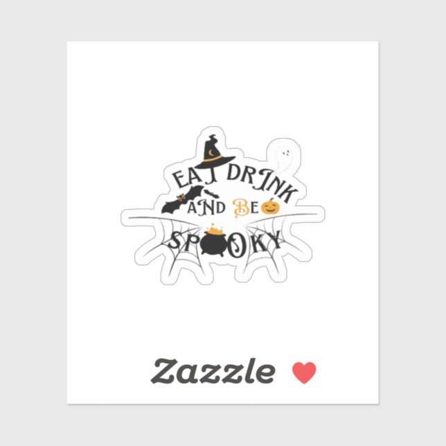 Be Spooky -Eat Drink And Be Scary (Sheet)