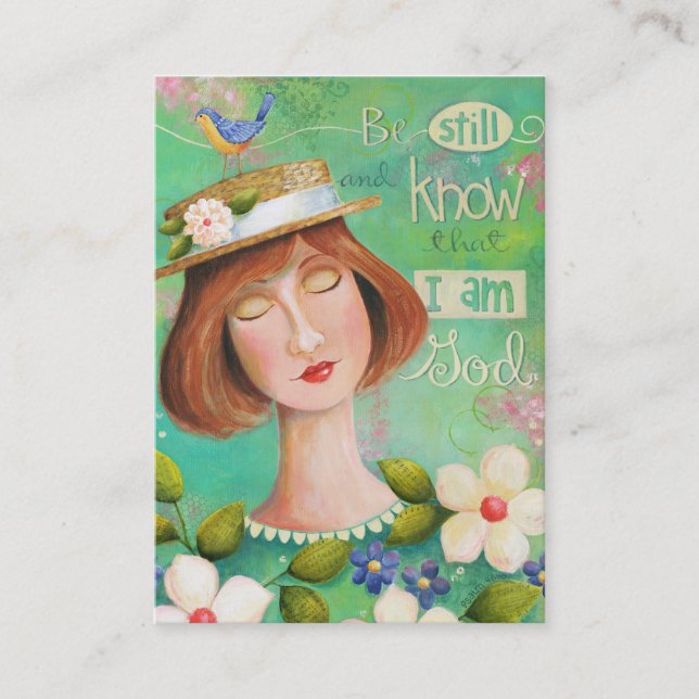 Be Still and Know Business Card (Front)