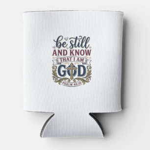 Be Still And Know Christian Psalm 460 Shirt Can Cooler