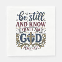 Be Still And Know Christian Psalm 460 Shirt