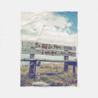 Be still and know I am God Bible Verse Bench