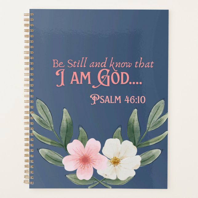 Be Still and Know Planner (Front)