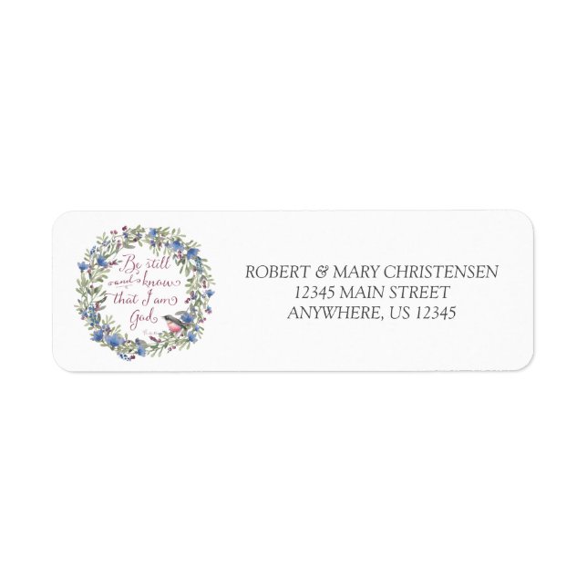 Be Still and Know - Psalm 46:10 (Front)