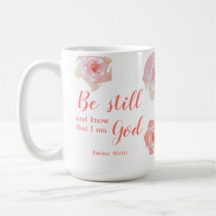 Be Still And Know Scripture Personalized Gift Coffee Mug