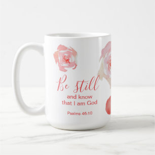 Be Still And Know Scripture Personalized Gift Coffee Mug