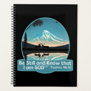 Be still and know that I am God Bible Verse Planner
