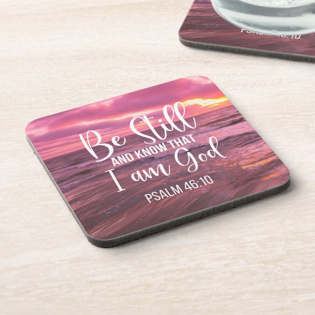 Be Still and Know that I am God Coaster (Left Side)