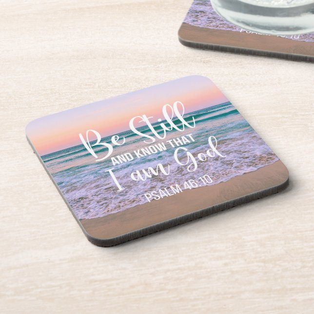 Be Still and Know that I am God Coaster (Left Side)