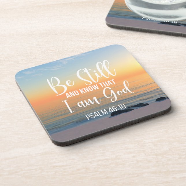 Be Still and Know that I am God Coaster (Left Side)