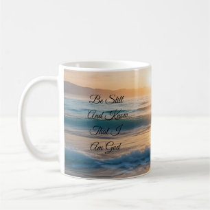 "Be Still And Know That I Am God" Coffee Mug