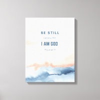 Be Still, and Know that I am God Grey and Blue