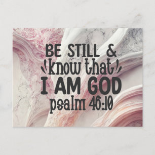 Be Still and Know that I am God Postcard