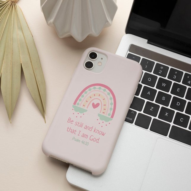 Be still and know that I am God Psalms iPhone case (Be still and know that I am God Psalms iPhone case)