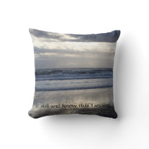 Be Still Beach Pillow