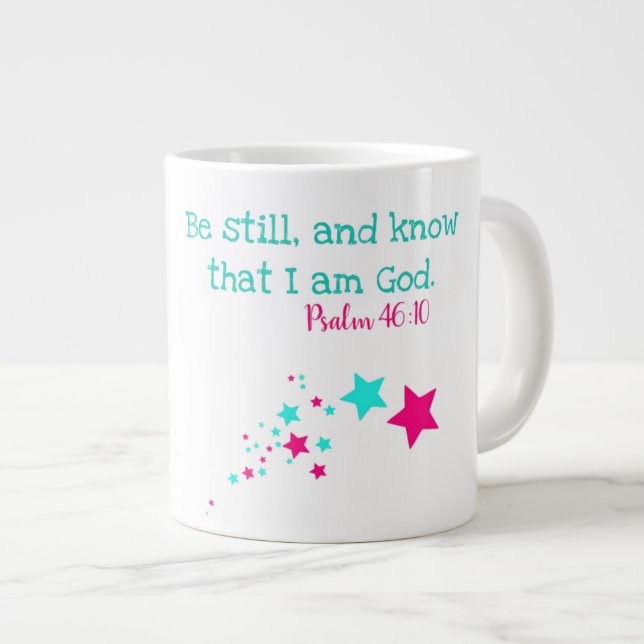 Be Still - Jumbo Mug (Devant droit)