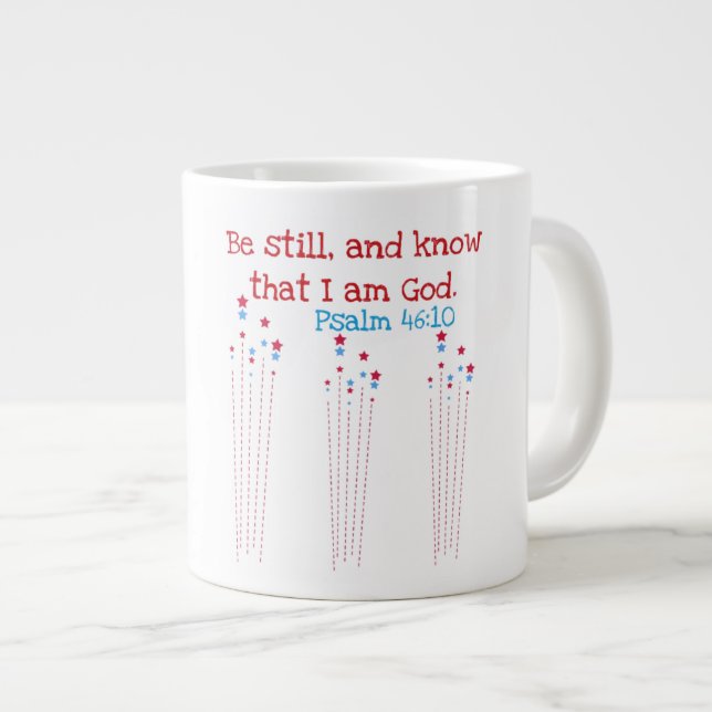 Be Still -  Jumbo Mug (Front Right)