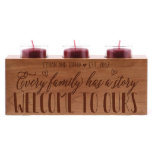 Be Still & Know That I Am God Wooden Candle Holder<br><div class="desc">Searching for the best wedding anniversary gift? Personalize this Wedding Anniversary Candle Holder and give the perfect gift to the happy couple today</div>