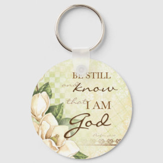 Be Still... Magnolia Keychain
