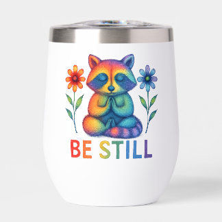 Be Still – Meditation & Prayer Rainbow Raccoon