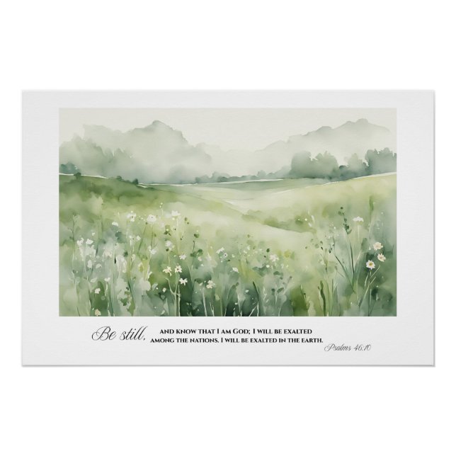 Be still. poster (Front)