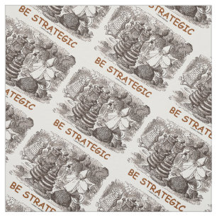 Be Strategic Through The Looking Glass Fabric