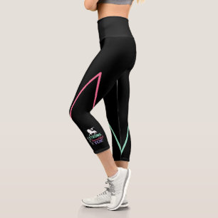 Be Strong Beautiful You - Gymnastics Unicorn Capri Leggings