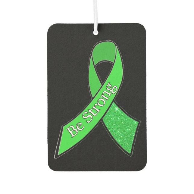 "Be Strong" Lyme Disease Awareness Air Fresheners (Front)